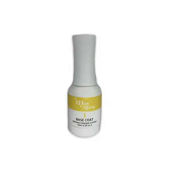1 Base Coat Dipping Powder System Max Glow 18ml - Imagen 1